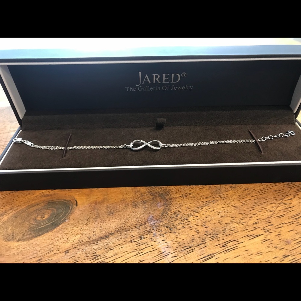 Jared diamond infinity bracelet
